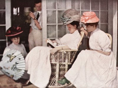 On the House Boat - The Log Cabin by Edward Jean Steichen